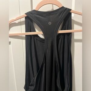LULULEMON NWT AUTHENTIC SWIFTLY TECH  HIGH-NECK BLACK TANK TOP 2.0 *RACE